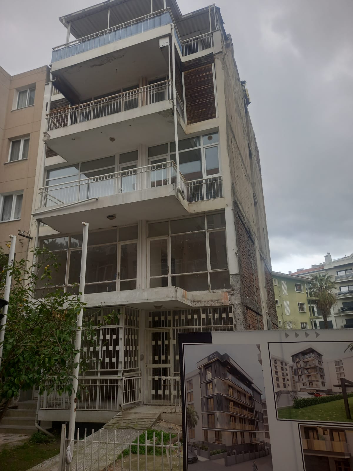 İzmir Karşıyaka Kentsel Dönüşüm Projesi -Çınar Apartmanı